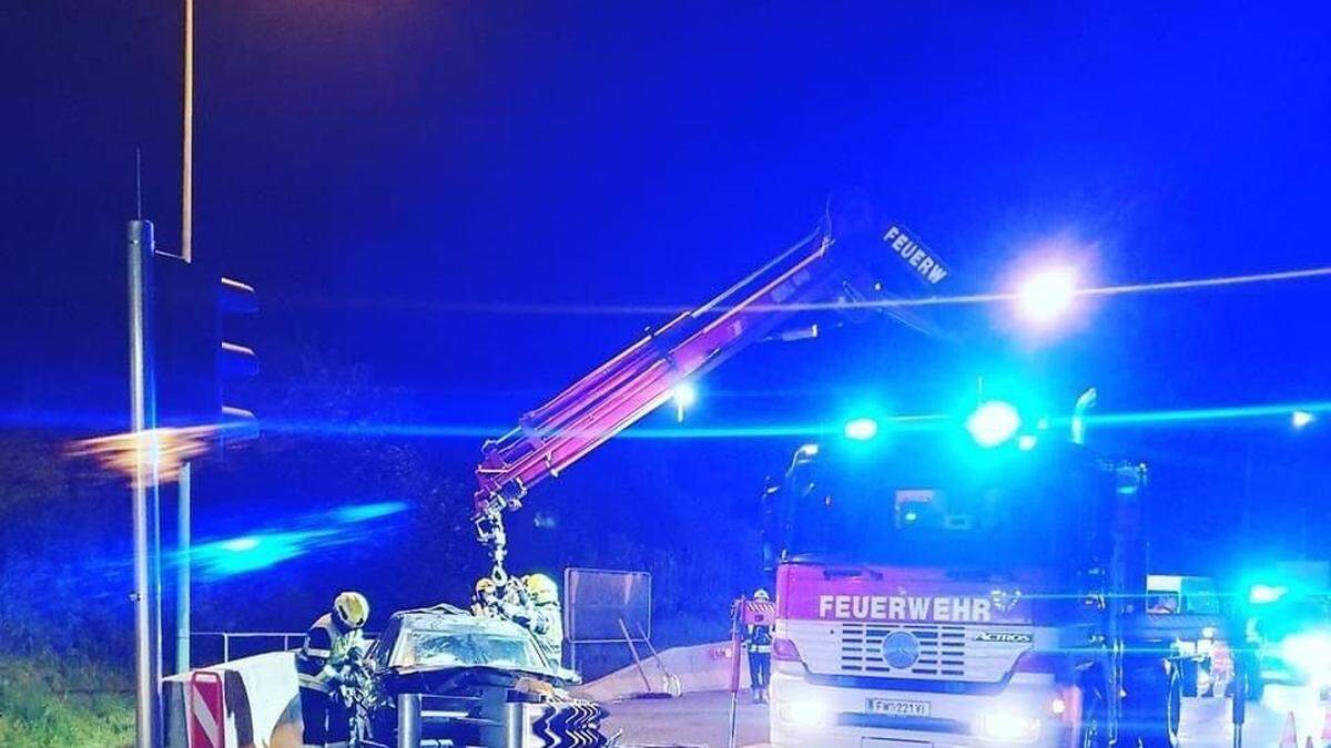 Unfall auf der Tauernautobahn in der Nacht auf Dienstag