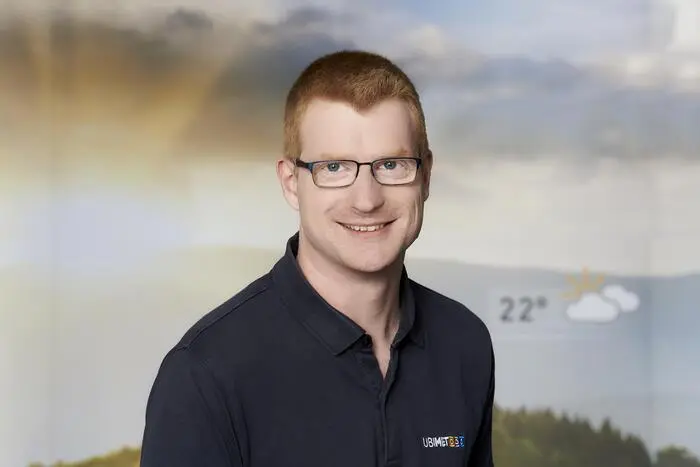 Meteorologe Nikolas Zimmermann
