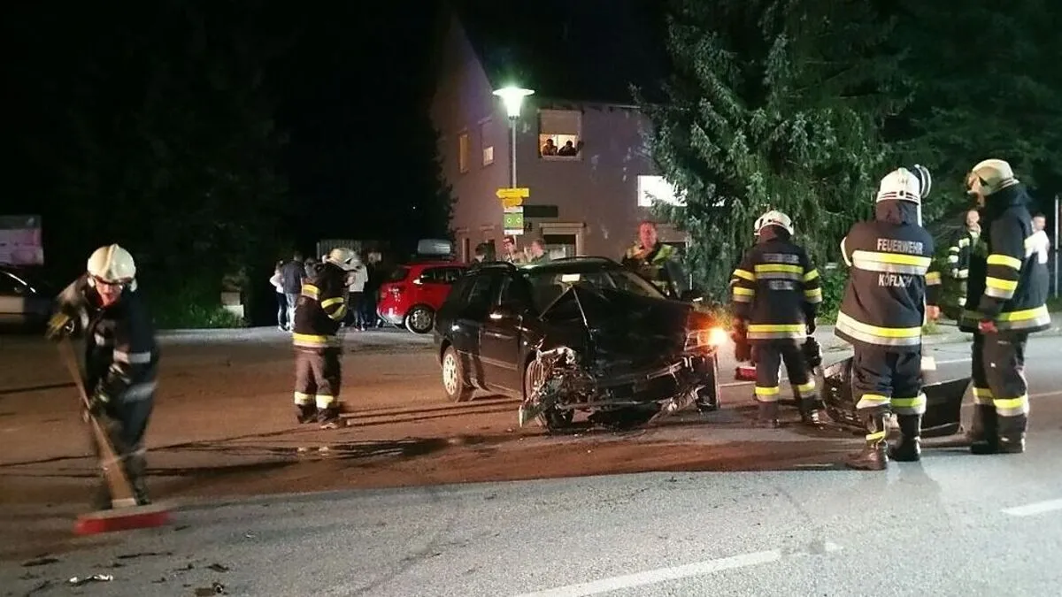 Frontalcrash auf L 345 