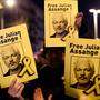 Aktivisten plädieren seit langem für die Freilassung Assanges