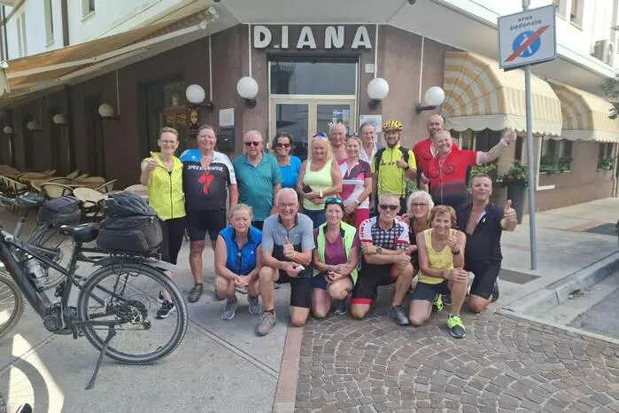 Die Strecke von Voitsberg nach Grado – insgesamt 362 Kilometer – legten sie in vier Tagen zurück.