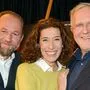 Uli Brée mit Adele Neuhauser: Er erfand ihre "Tatort"-Figur der Bibi Fellner (hier mit Harald Krassnitzer als Krimi-Ermittler Moritz Eisner)