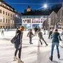 Derzeit nicht möglich: Eislaufen am Karmeliterplatz