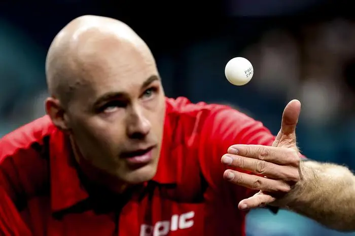 PARIS,FRANCE,29.JUL.24 - OLYMPICS, TABLE TENNIS - Olympic Summer Games Paris 2024, men. Image shows Daniel Habesohn (AUT).
Photo: GEPA pictures/ Patrick Steiner