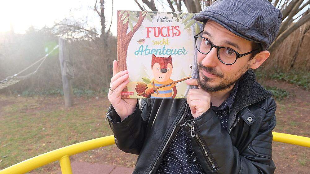 Herwig Holzmann schrieb sein erstes Kinderbuch mit dem Titel „Fuchs sucht Abenteuer“