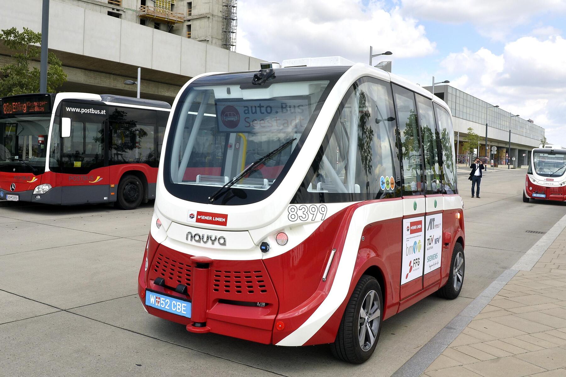 Steiermark und Kärnten werden Testregionen für fahrerlose Busse