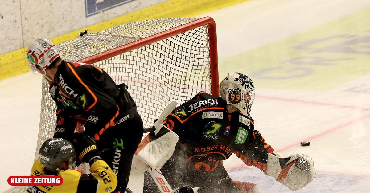 ICE Hockey League: Graz gewinnt gegen Pustertal