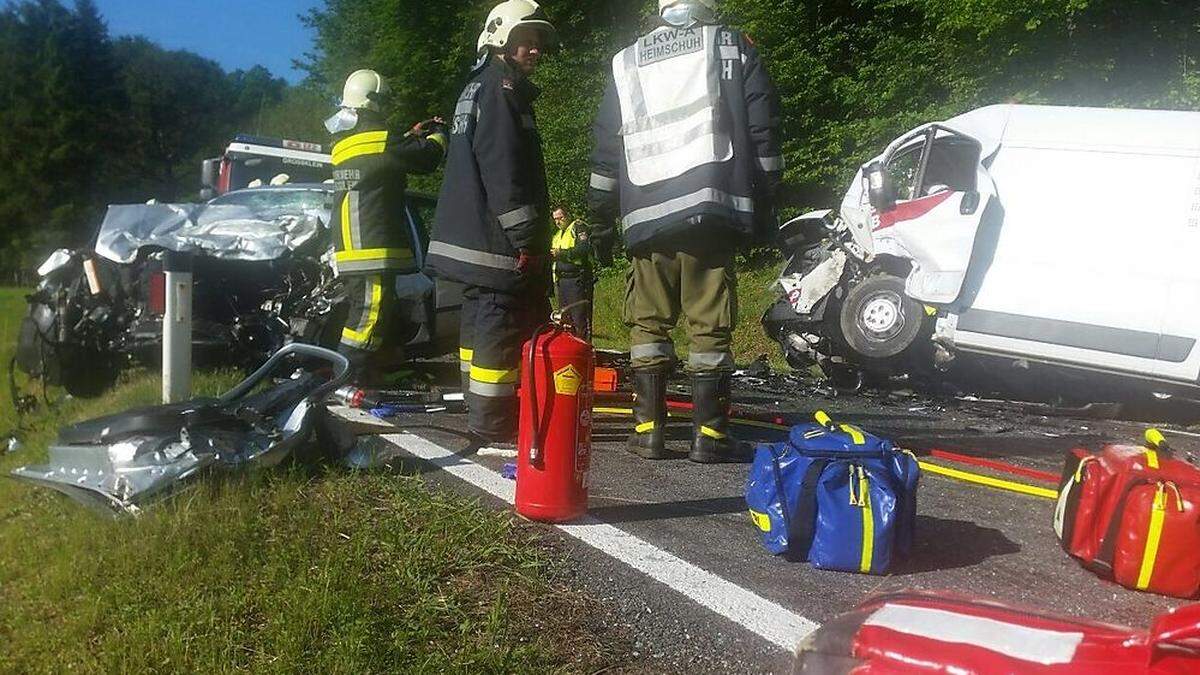 Die Unfallstelle in Nestelberg