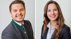 Christian Haider und Silvia Mitter