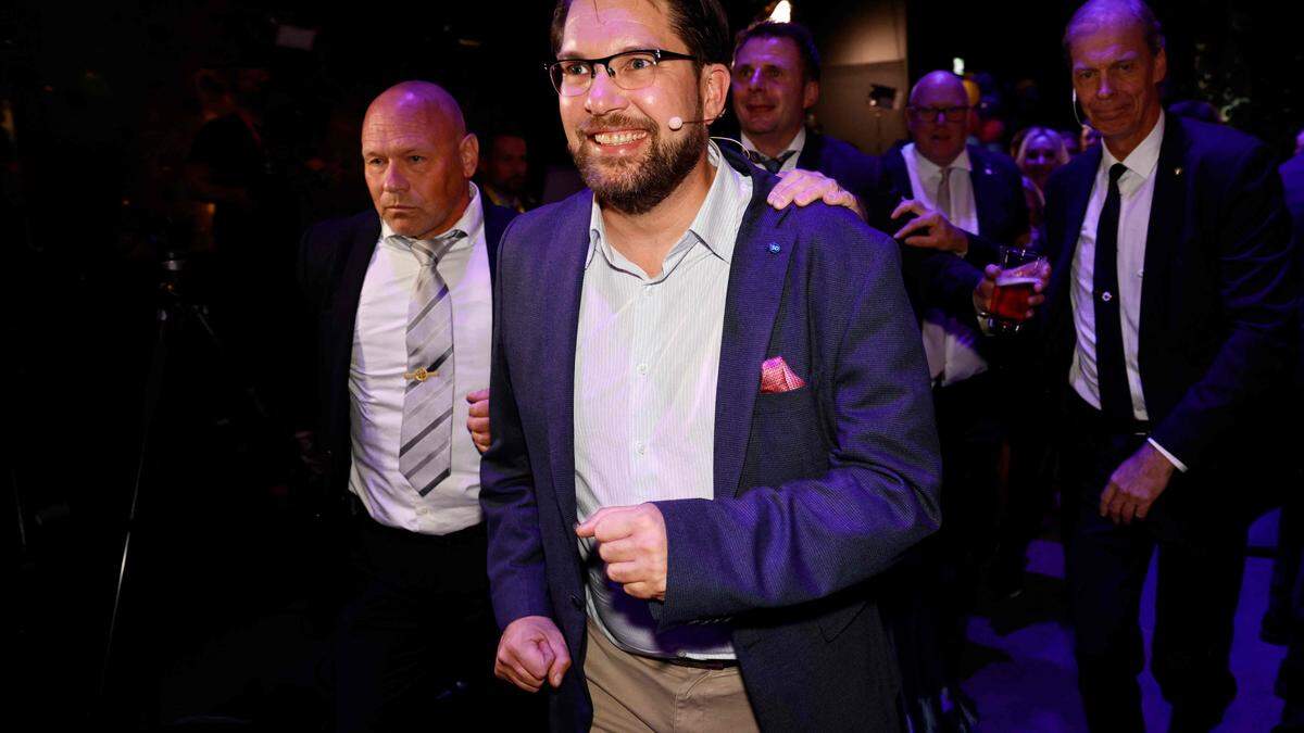 Der schwedische Rechtspopulist Jimmie Åkesson.