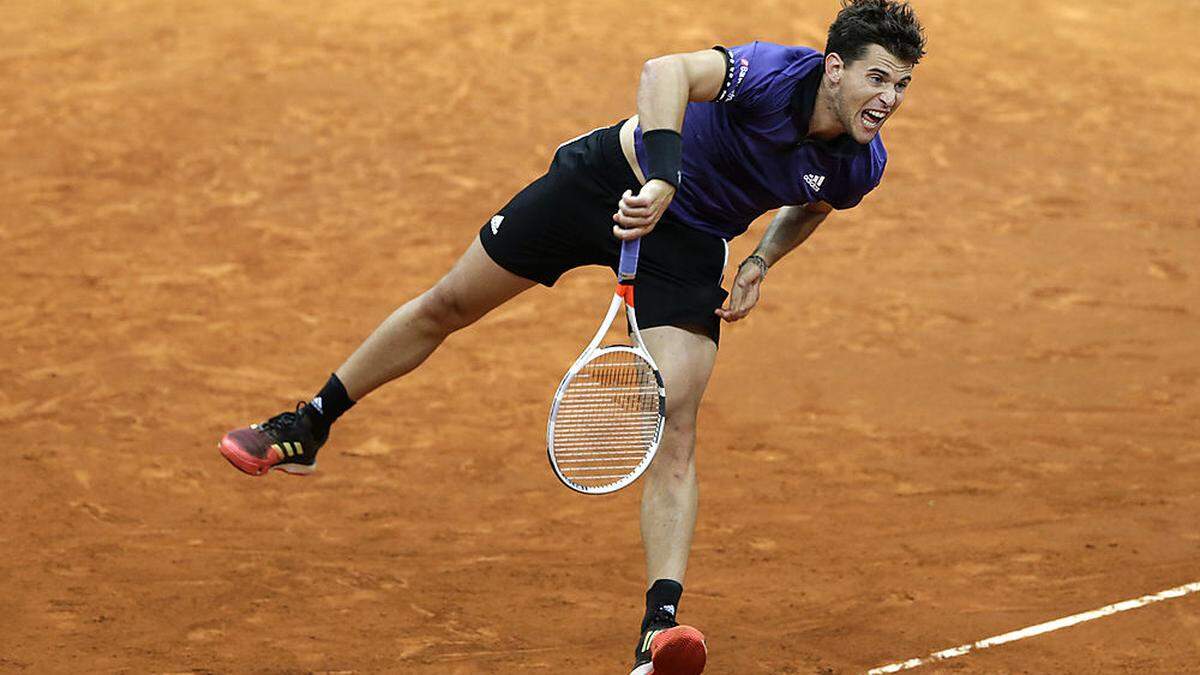 Dominic Thiem hat die erste Hürde in Madrid geschafft