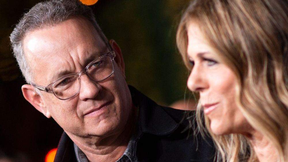 Sind wieder zu Hause: Tom Hanks und seine Frau Rita Wilson