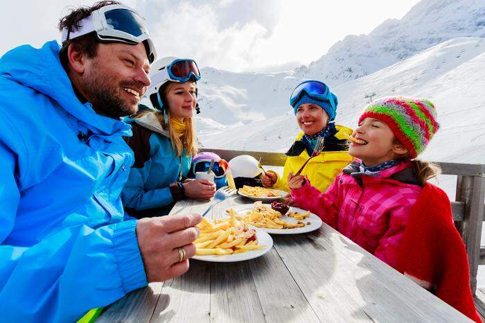 Ein ordentlicher Einkehrschwung ist beim Skifahren essenziell