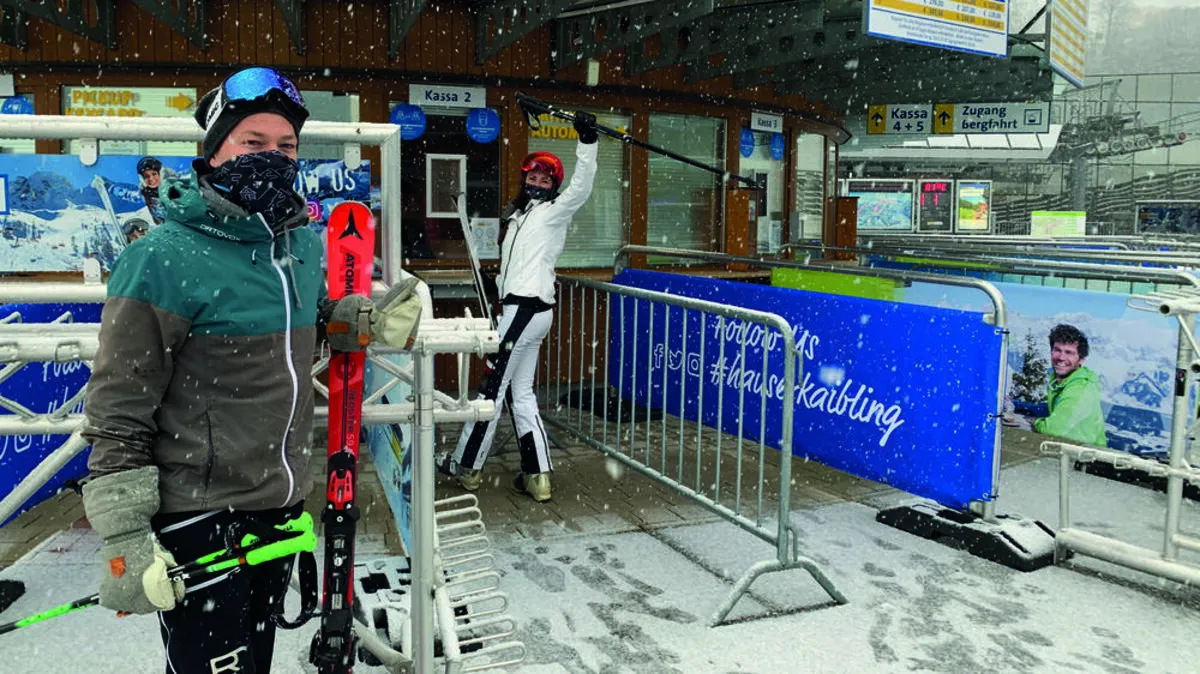 Noch ist es nur Trockentraining. Derzeit wird am Hauser Kaibling an den Details der optimalen Besucherlenkung gefeilt