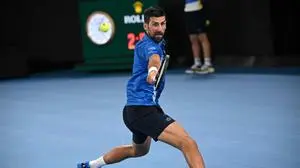 Novak Djokovic steht bei den Australian Open in der dritten Runde