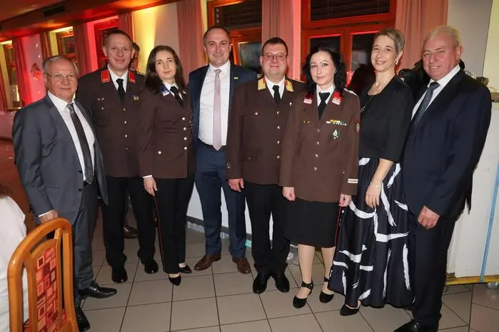 Feuerwehrkommandant Daniel Dunst konnte unter den vielen Gästen Bürgermeister Josef Ober, Finanzreferent Markus Billek, Altbürgermeister Manfred Promitzer, Feuerwehrkameraden aus Kroatien und aus Mogersdorf begrüßen.