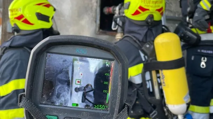 Heute Morgen wurde die FF Pischelsdorf in eine Trocknungsanlage nach Oberrettenbach, Gemeinde Gersdorf/Feistritz, gerufen.