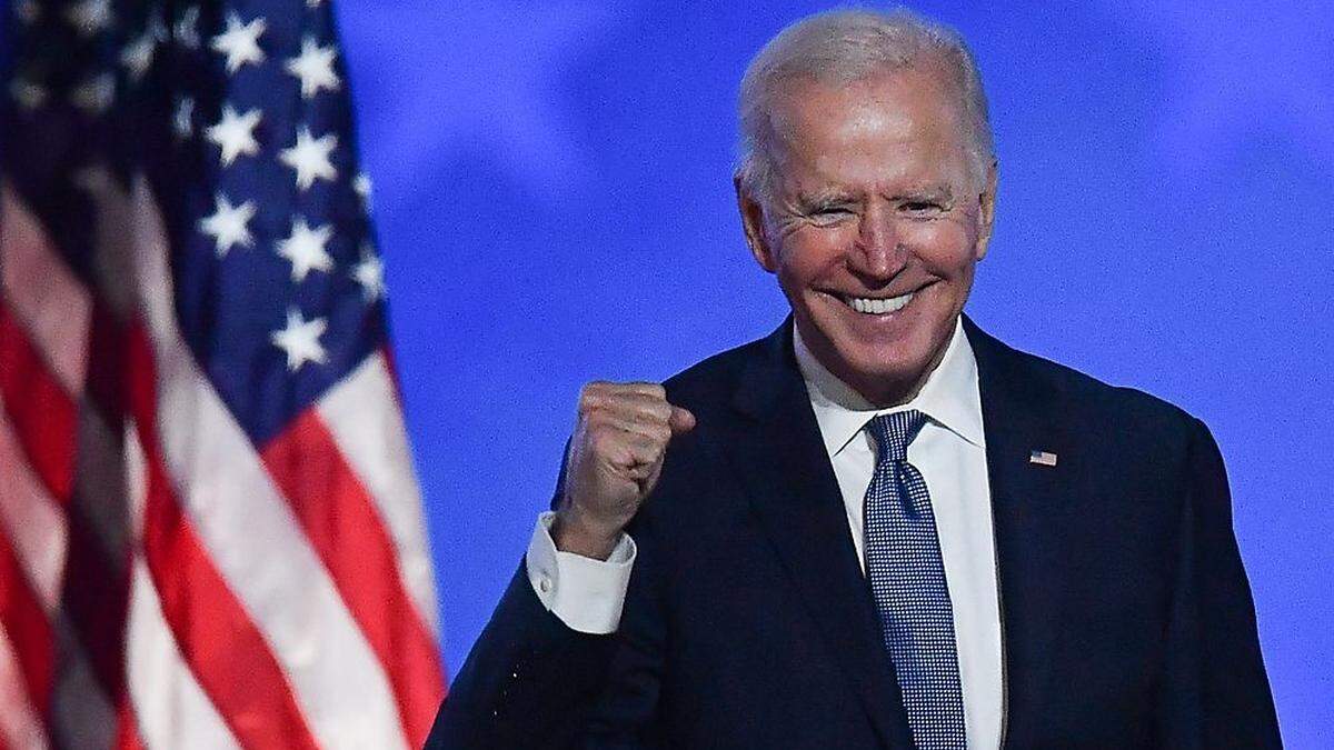 Joe Biden zeigt sich zuversichtlich