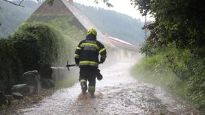 Weite Teile der Steiermark waren am 8. Juni vom Starkregen betroffen