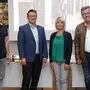 Hoffen auf eine rege Beteiligung: Christian Mayer (Leiter Stadtkommunikation), Stadtamtsdirektor Markus Hödl, Bürgerservice-Fachbereichsleiterin Sonja Häuselhofer und Bürgermeister Peter Koch