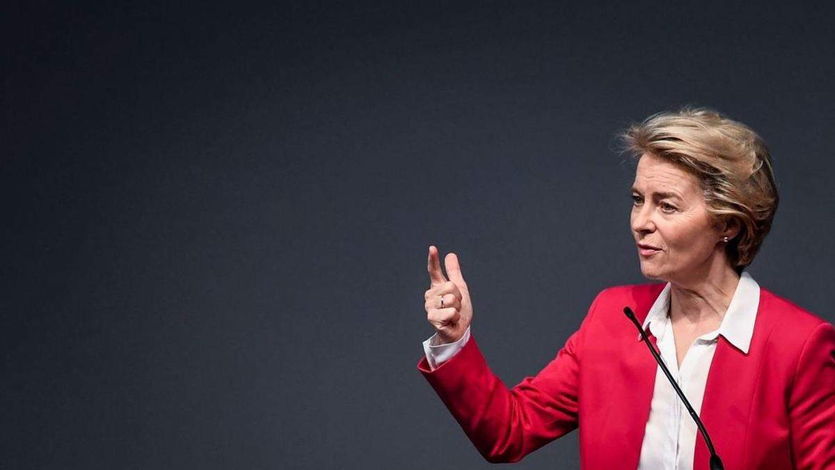 Kommissionspräsidentin von der Leyen 