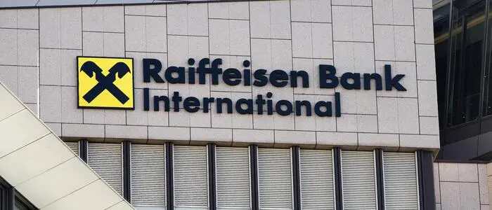 Zentrale der Raiffeisen Bank International RBI in Wien