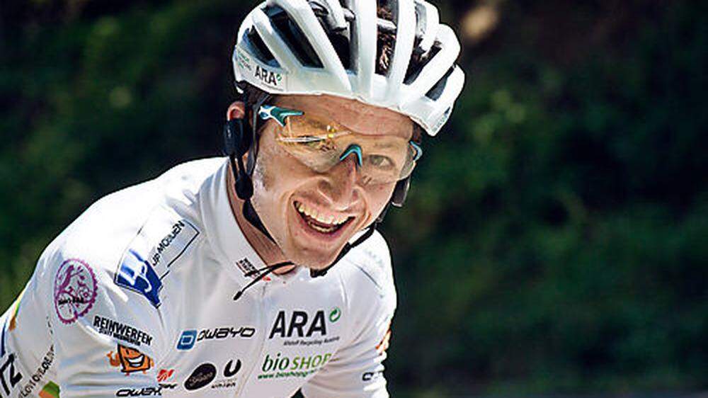 Severin Zotter lächelt: Sieg beim Race Across America