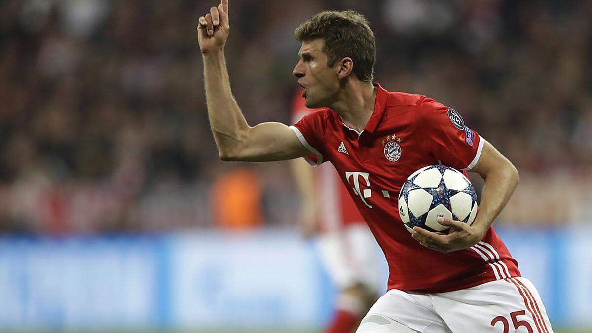 Thomas Müller war nicht zufrieden mit der Leistung