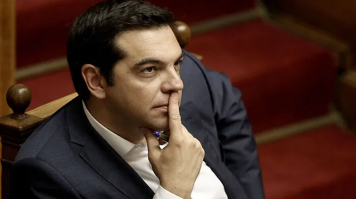 Alexis Tsipras in der Klemme