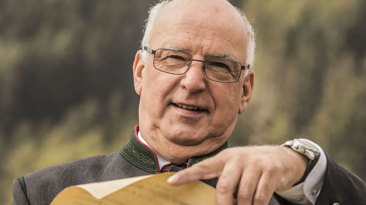 Ehrenvolle Aufgabe: Walter Horn verliest seit 2010 die Markturkunde