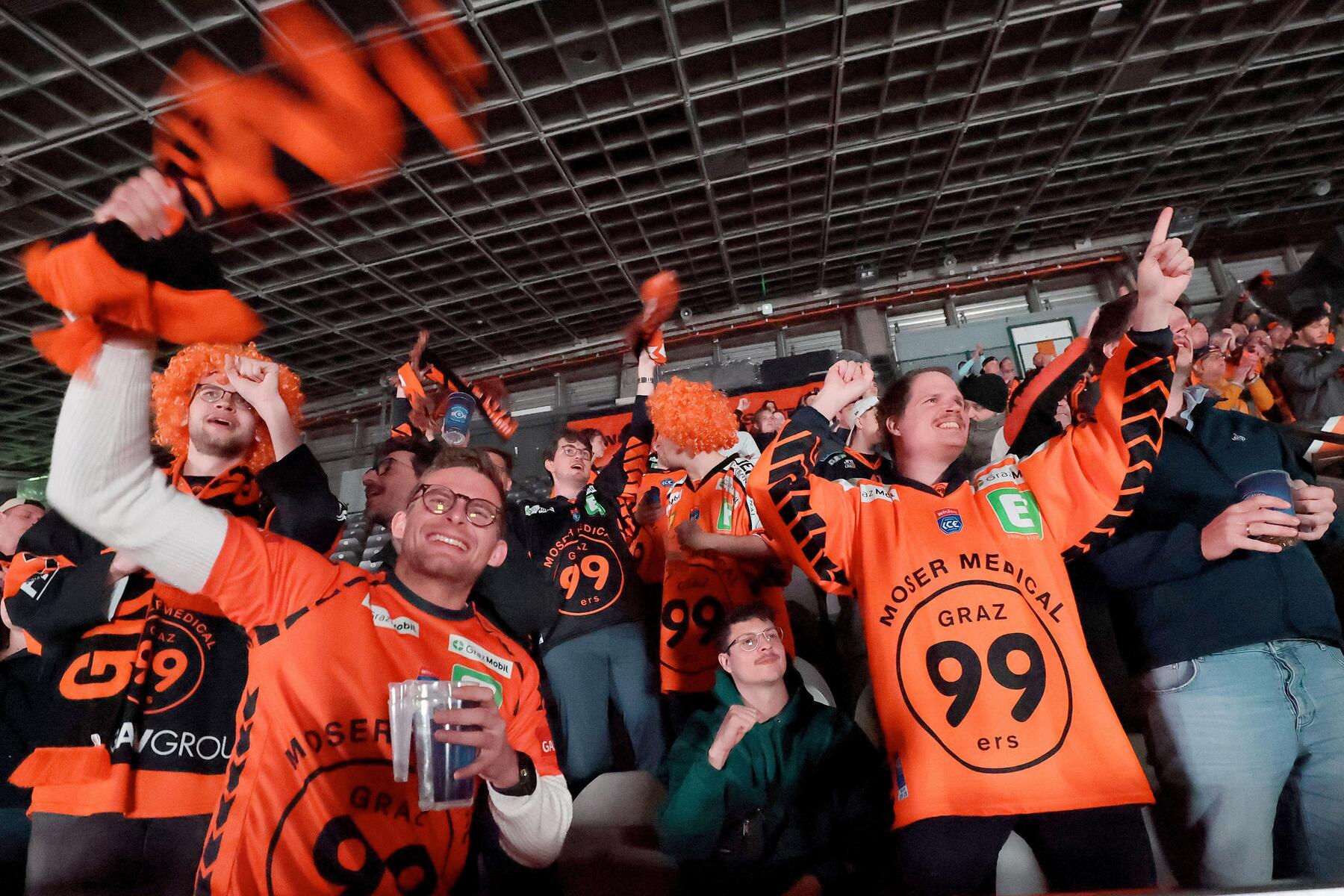 Meisterfeier: Endlich Meister! Graz 99ers feiern am Sonntag am Grazer Hauptplatz