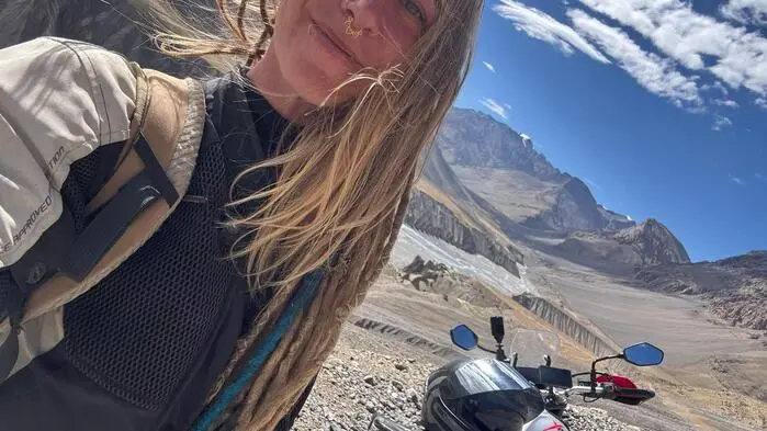 Die 30-Jährige reist aktuell durch Nepal