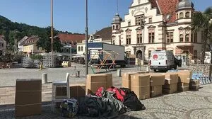 Noch viel zu tun gibt es am Hartberger Hauptplatz