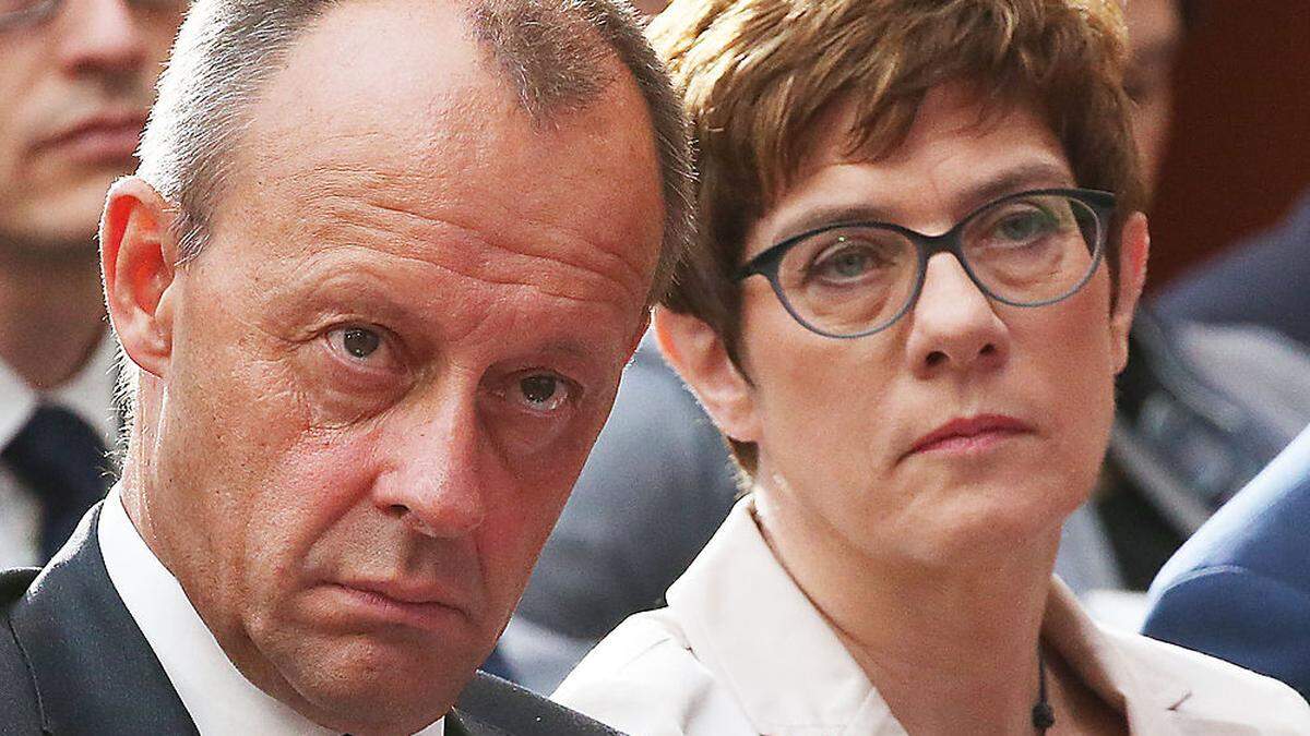 Merz und Kramp-Karrenbauer