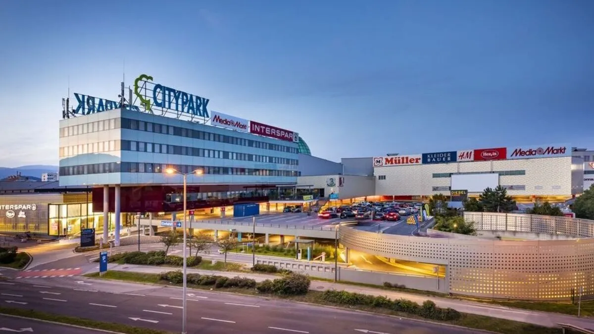 Citypark in Graz