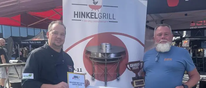 Joachim Krainer-Hiebaum und Karl Krainer gewannen in der Kategorie „Schwein“ in Köln bei einem europäischen Grillwettbewerb