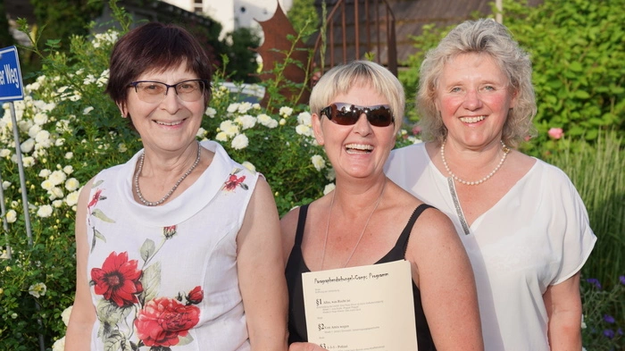 Die Damen von Amicartis: Edith Doiber, Ulrike Heller-Kotric, Roswitha Oberlercher