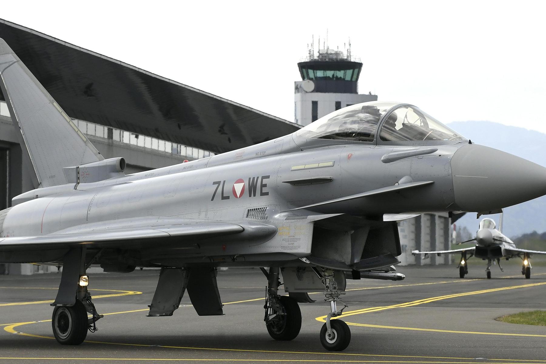 Insgesamt 27 Tage: Eurofighter weichen von Zeltweg auf Linz-Hörsching aus