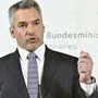 Innenminister Nehammer findet scharfe Worte für seinen Vorgänger Herbert Kickl
