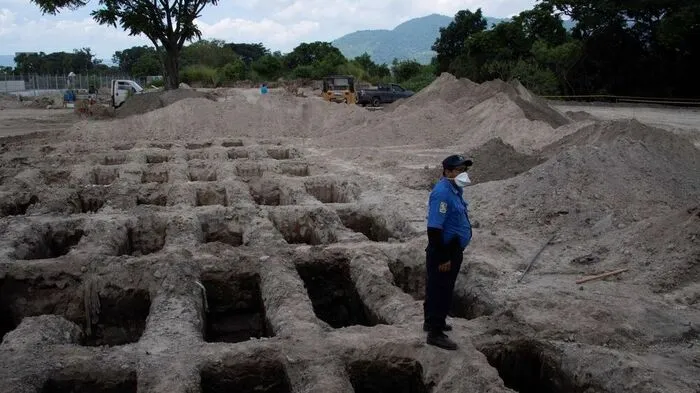 Friedhof in El Salvador