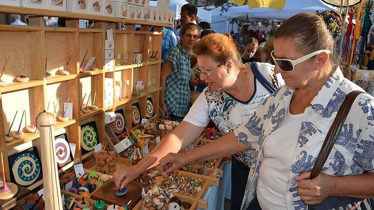 Der Kunsthandwerksmarkt bietet heuer einige Besonderheiten