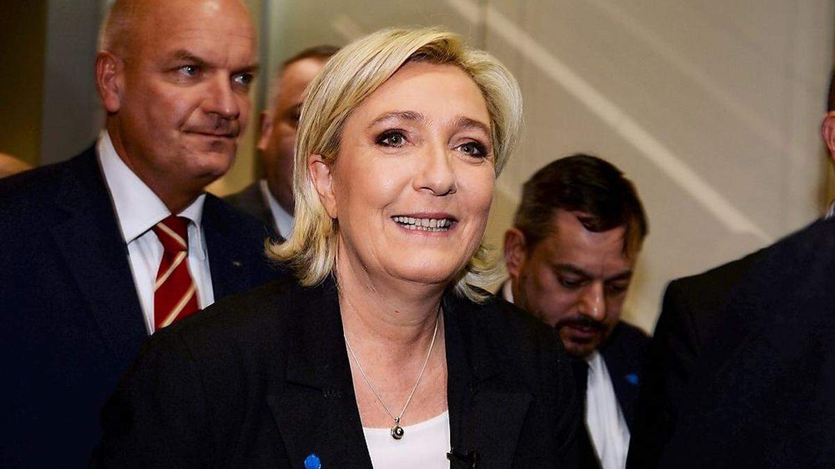 Front-National-Chefin Marine Le Pen