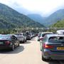 Ein „Fixpunkt“ in der sommerlichen Staubilanz: Der Karawankentunnel auf der 
A 11 in Kärnten