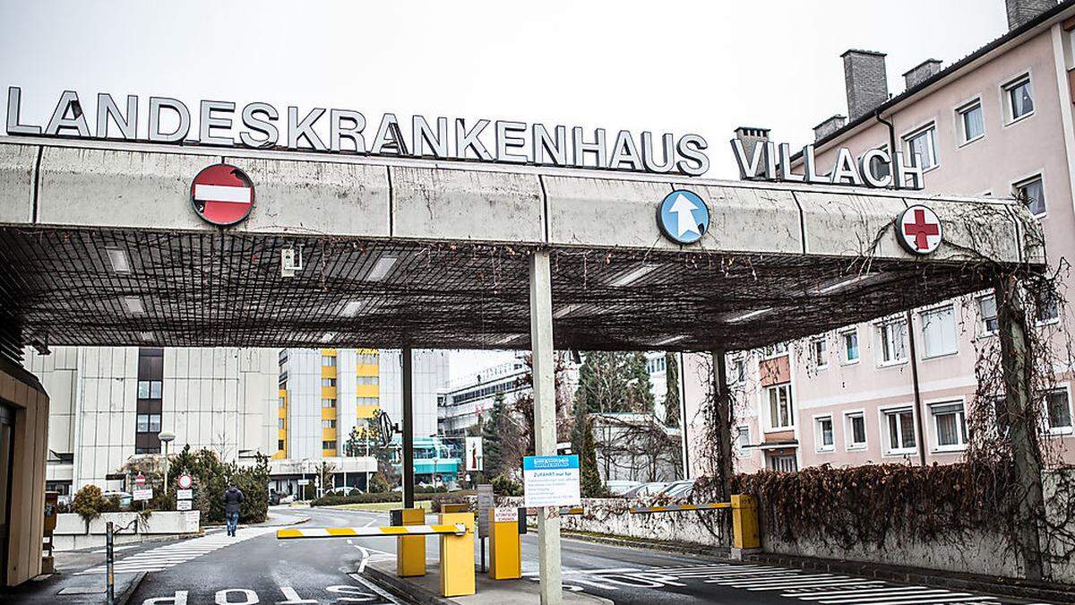 Der Verletzte wurde in das LKH Villach eingeliefert (Archivfoto)