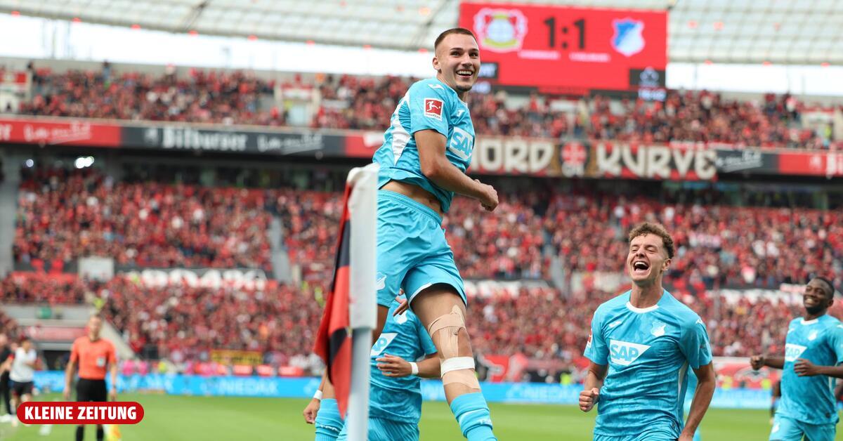 Deutsche Bundesliga: HofenHime -Überraschung bei Liverkusen – Dortmund Verspielte Führung