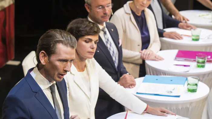 Auf Einladung der Kleinen Zeitung und der Bundesländerzeitungen trafen Sebastian Kurz, Pamela Rendi-Wagner, Norbert Hofer, Beate Meinl-Reisinger, Peter Pilz und Werner Kogler in Salzburg aufeinander...
