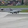 Die Eurofighter werden bis 7. Jänner in Klagenfurt stationiert sein (Archivbild)