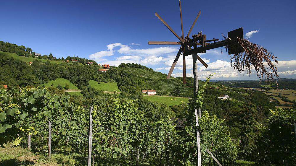 ontrapunkt zur alpinen Wanderkulisse im Norden: die Weinberge im Südwesten und Süden der Steiermark