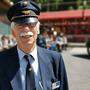 Beim Festakt zum 101 Jahr-Jubiläum der Tauernschleuse schlüpfte Peter Kuschnig in seine alte Uniform