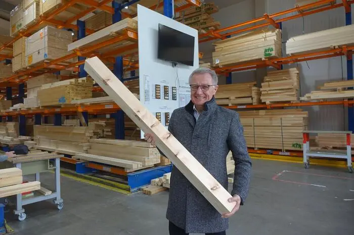 Wichtig ist ihnen, dass die Qualität stimmt. Deshalb wird das Holz aus der Umgebung bezogen und genau überprüft.